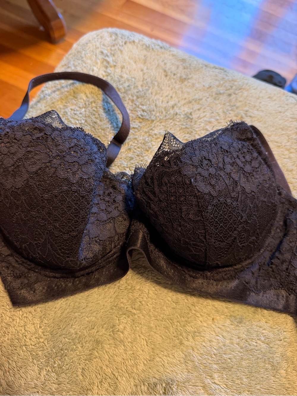 H&M Black Lace Underwire Bra